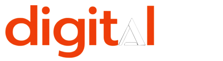 Digital Slashed Services - White logo